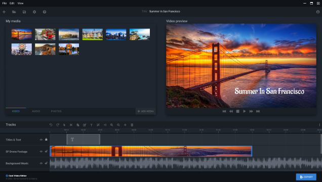 Figma Video Editor UI Design
